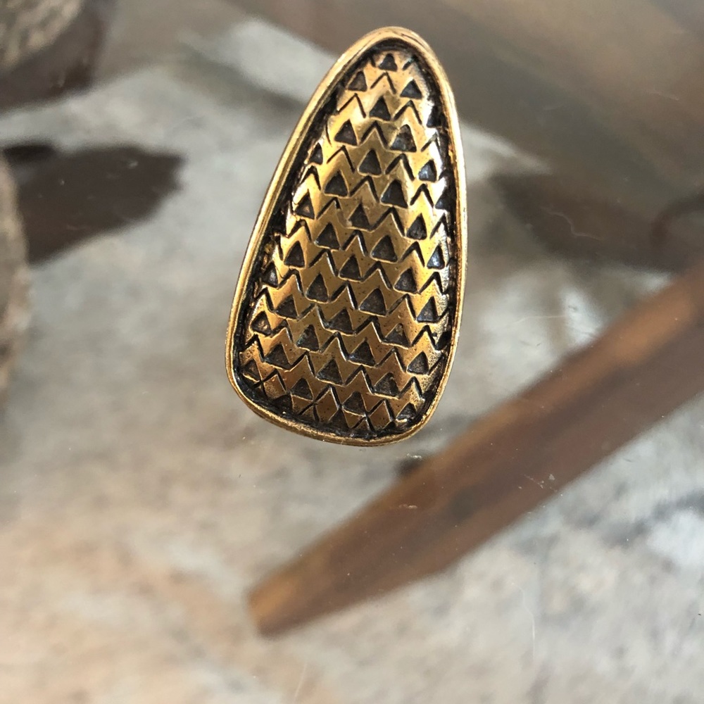 Boho statement ring